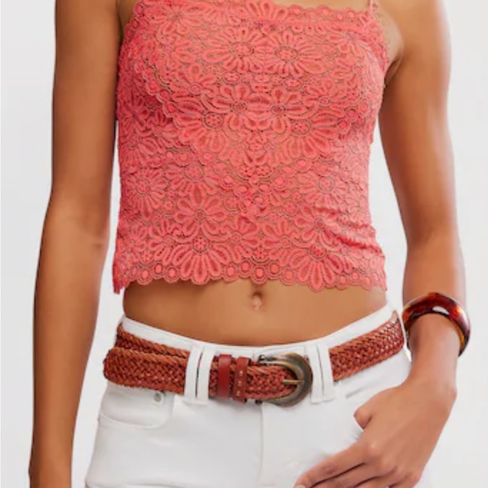 Love and Lace semi sheer Camisole
Free People Coral S - Picture 4 of 4